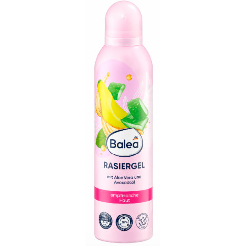 Гель для бритья для женщин Balea Aloe & Avocado, 200 мл